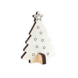 Drewniane figurki świąteczne do malowania dla...