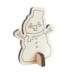 Drewniane figurki świąteczne do malowania dla...