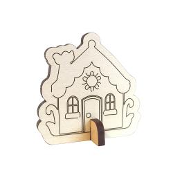 Drewniane figurki świąteczne do malowania dla...