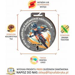 Medal Rowerowy Kolarstwo Zawody dla Dzieci