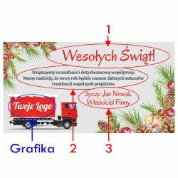 Świąteczny niezbędnik prezentowy z logo firmy...