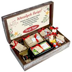 Świąteczny Niezbędnik z logo firmy i osobistym...