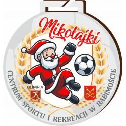 Medal Piłkrski Zawody Turniej piłki Mikołajki