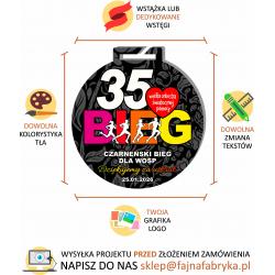 Medal WOŚP Turniej Maraton Biegi