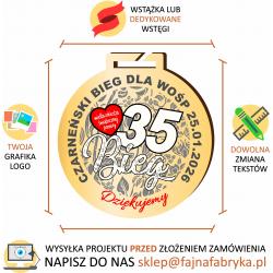 Medal WOŚP Turniej Maraton Biegi
