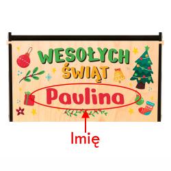 Drewniane przybory geometryczne prezent na...