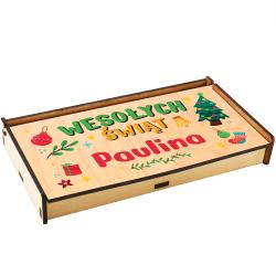 Drewniane przybory geometryczne prezent na...