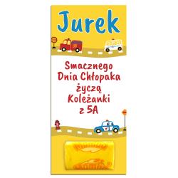 Zakładka z Mambą i imieniem prezent na Dzień...