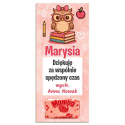 Zakładka z Mambą i imieniem prezent dla...