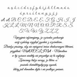 Ażurowa bombka z imieniem i Mikołajem do...