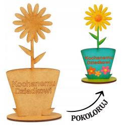 Prezent statuetka na dzień dziadka kolorowanka...