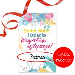 Bilecik Dzień Babci i Dziadka do samodzielnego...