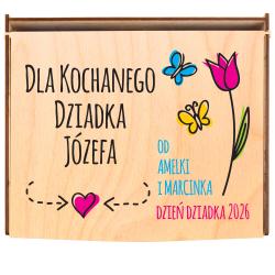 Personalizowana herbaciarka prezent skrzyneczka...
