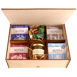 Personalizowana herbaciarka prezent skrzyneczka...