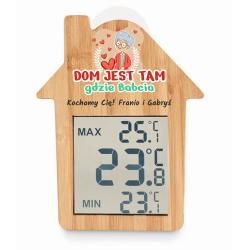 Stacja pogodowa dla Babci personalizowana prezent