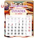 Kalendarz na 2026 z Magnesem – Idealny Prezent dla Dziadka