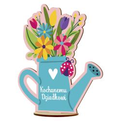 Statuetka kwiaty wyjątkowy prezent dla Dziadka...