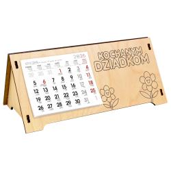 Kalendarz biurkowy do kolorowania prezent dla...