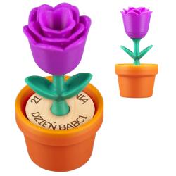 Kwiat figurka prezent na Dzień Babci wyjątkowa...