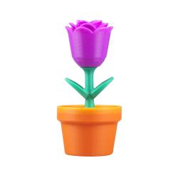 Kwiat figurka prezent na Dzień Dziadka...