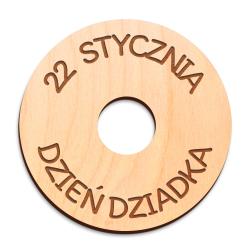 Kwiat figurka prezent na Dzień Dziadka...