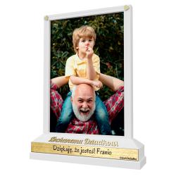 Ramka na zdjęcie prezent na Dzień Dziadka od wnuka