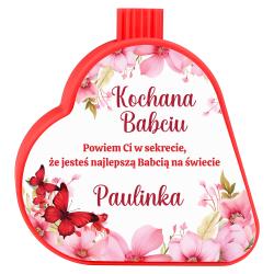 Wazon serce dla Babci z dedykacją wyjątkowy...