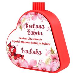 Wazon serce dla Babci z dedykacją wyjątkowy...