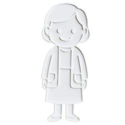 Kolorowanka 3D Babcia wyklejanka prezent dla Babci