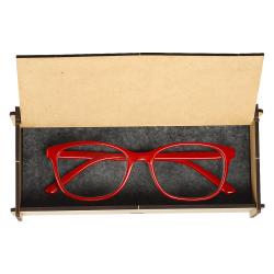 Drewniane etui na okulary prezent dla dziadka z...