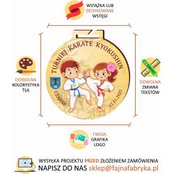 Medal Turniej Karate Turniej Sztuki Walki...