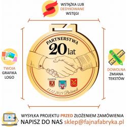 Medal za współpracę partnerstwo biznesowy