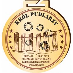 Medal Łowiecki Polowanie Myślistwo Król Pudlarzy