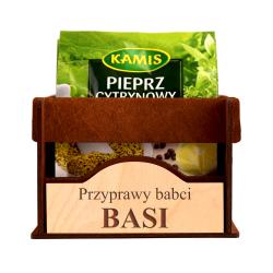 Personalizowany przyprawnik dla Babci skrzynka...