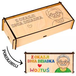 Etui na okulary do kolorowania prezent na Dzień...