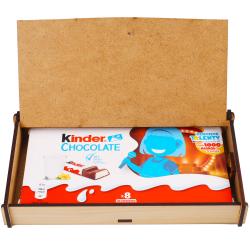 Pudełko drewniane na czekoladę prezent dla...