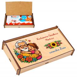 Pudełko na czekoladę dla Dziadka z...