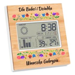 Personalizowana stacja pogodowa dla Babci i...