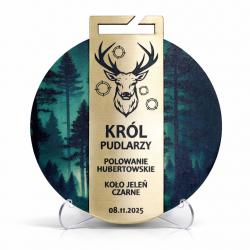 Medal Łowiecki Polowanie Myślistwo Król Pudlarzy