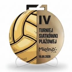 Medal siatkówka plażowa turniej zawody siatkówki