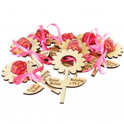 Kwiat na lizaka prezent upominek na Dzień...