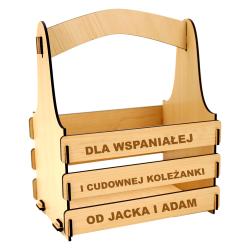 Nosidło doniczka z dedykacją prezent na Dzień...