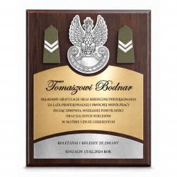 Grawerton Dyplom Podziękowanie Wojskowe na...