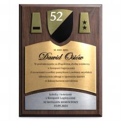 Grawerton Dyplom Podziękowanie Wojskowe na...