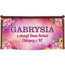 Pudełko na czekoladę z imie dziewczyny prezent...