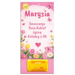 Personalizowana zakładka do książki z Mambą na...