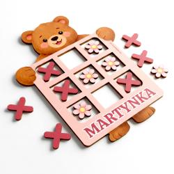 Personalizowana gra kółko i krzyżyk z imieniem...