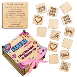 Personalizowana gra memory w pudełku na Dzień...