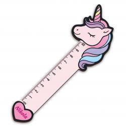 Personalizowana linijka z imieniem jednorożec...