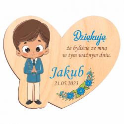 Podziękowanie dla gości komunii magnes z...